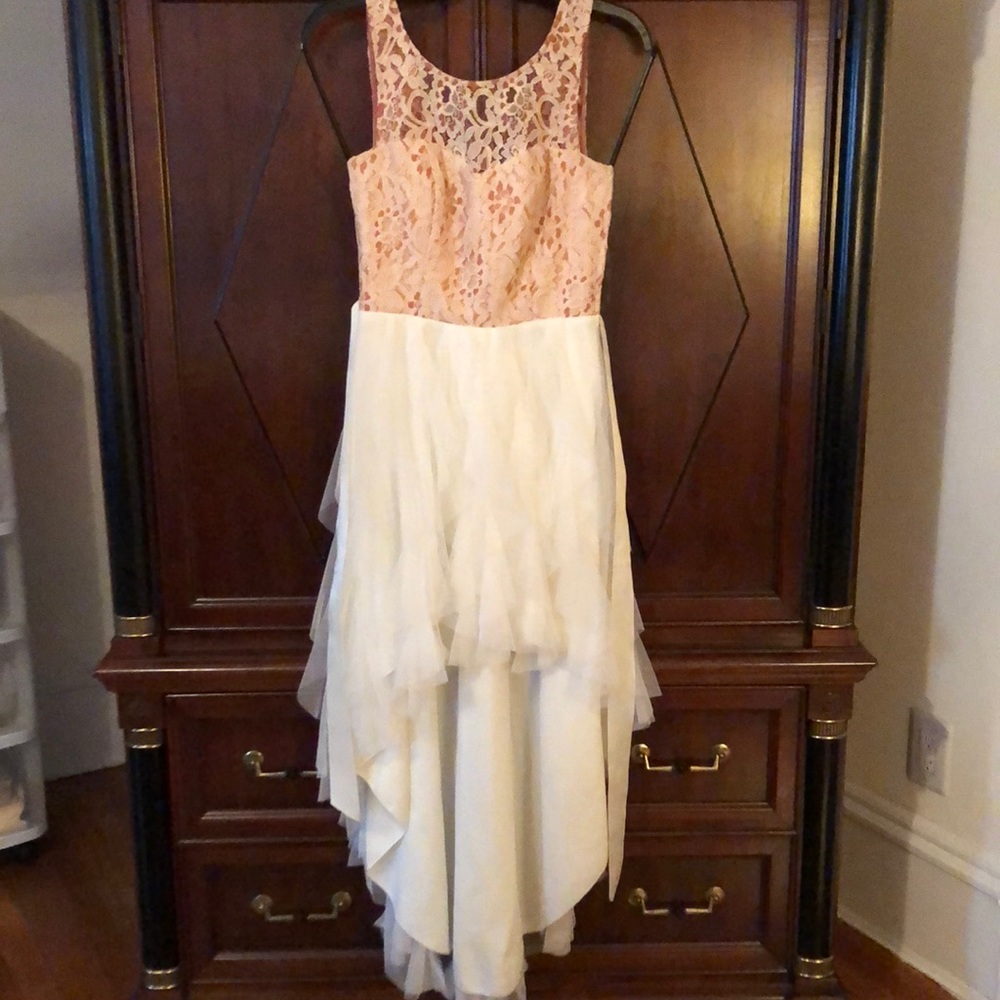 TEEZE ME high low Junior dress